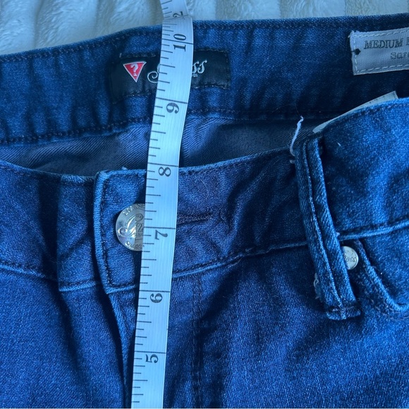 Womens Y2K Guess US 31 Medium Rise Boot Sarah Fit Jeans - Picture 5 of 9